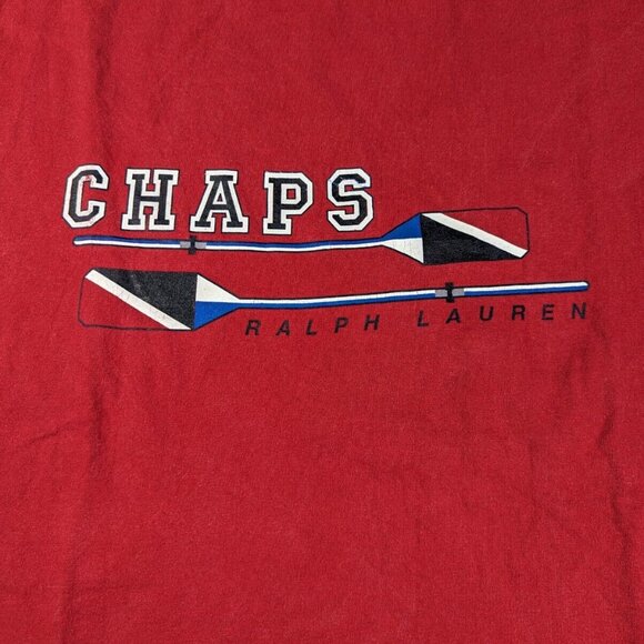 Chaps Ralph Lauren Made In USA T-shirt Size Medium m - Picture 2 of 4